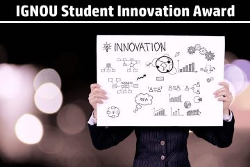 IGNOU Student Innovation Award