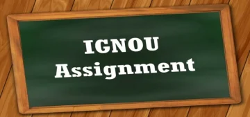 IGNOU Assignment