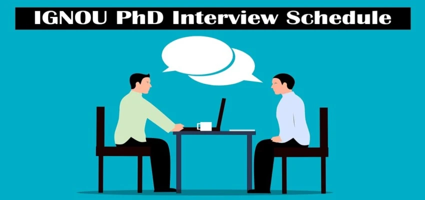IGNOU PhD Interview