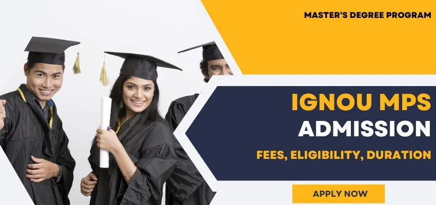 IGNOU MPS Admission